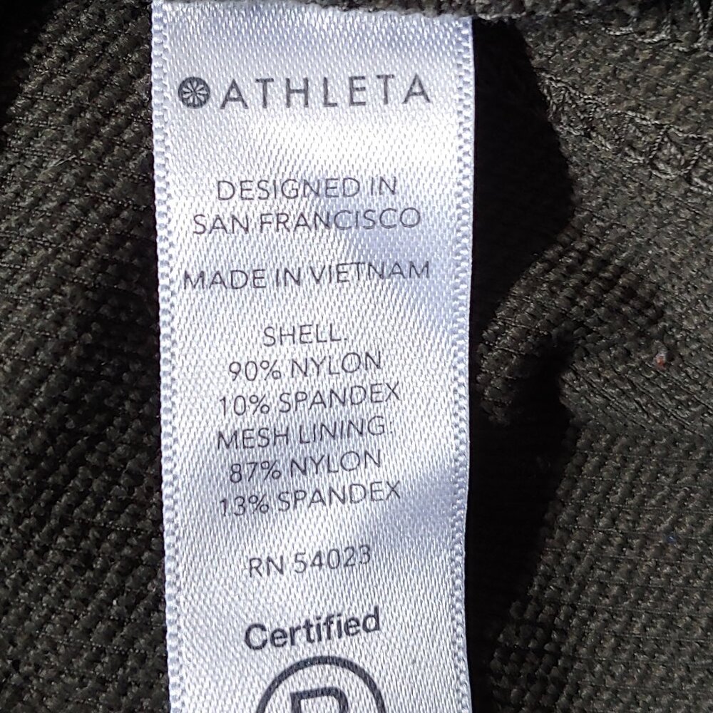 ATHLETA Wander Stash Skinny Pant Olive Green Size 4 - Picture 13 of 13